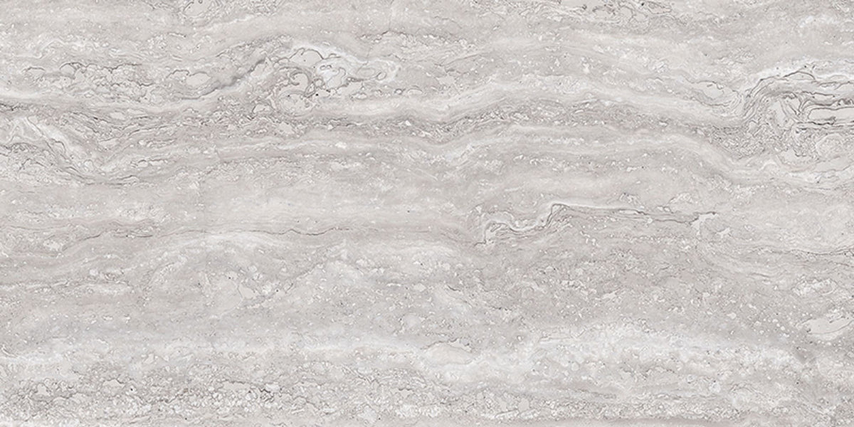 Style Selections Torin Gray 12-in x 24-in Polished Porcelain Marble look Floor and Wall Tile product image