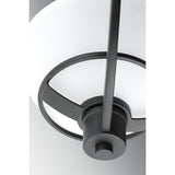 Progress Lighting Domain 4-Light Black Industrial Chandelier
