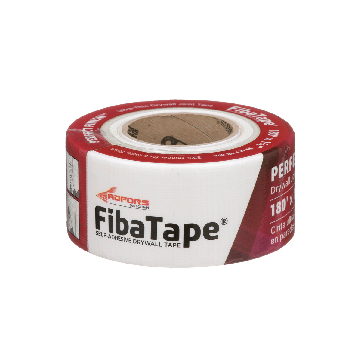 Saint-Gobain ADFORS FibaTape Perfect Finish 1.875-in x 180-ft Mesh Construction Self-adhesive Drywall Joint Tape
