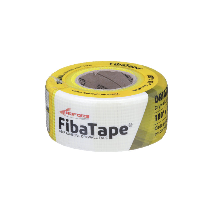 Saint-Gobain ADFORS FibaTape Standard Yellow 1.875-in x 180-ft Mesh Construction Self-adhesive Drywall Joint Tape