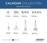 Progress Lighting Calhoun 3-Light Antique Bronze Transitional Chandelier