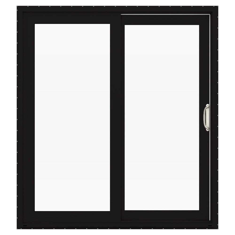JELD-WEN 72-in x 80-in Vinyl Sliding, Right-hand sliding – primary product view