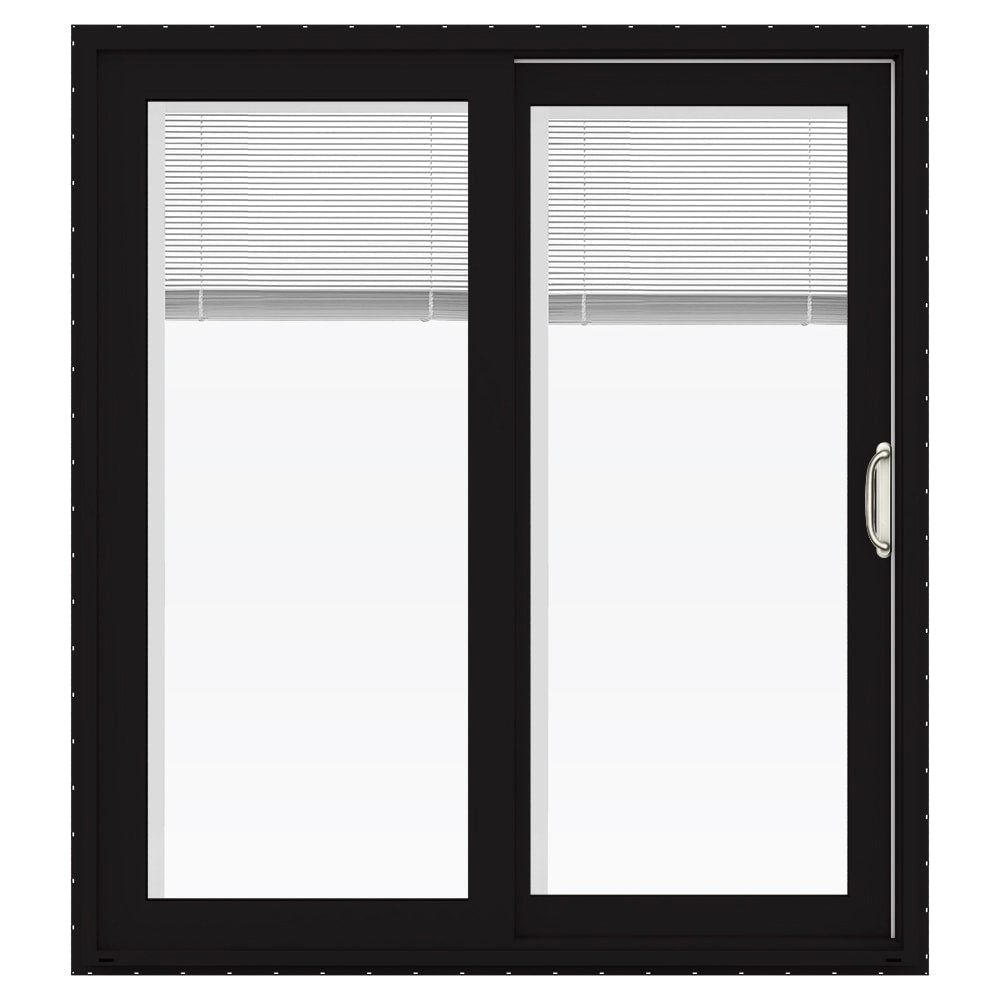 JELD-WEN 72-in x 80-in Vinyl Sliding, Right-hand sliding – primary product view