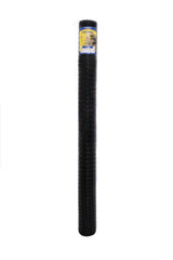 Tenax 165-ft x 8-ft Black Plastic Extruded Mesh Rolled Fencing with Mesh Size 2-in x 2-in