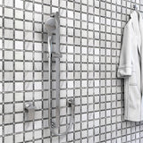 Elida Ceramica White 12-in x 12-in Honed Natural Stone Marble Uniform Squares Floor and Wall Tile
