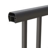 Freedom VersaRail Winchester 6-ft x 36-in Matte Bronze Aluminum Deck Stair Rail Kit