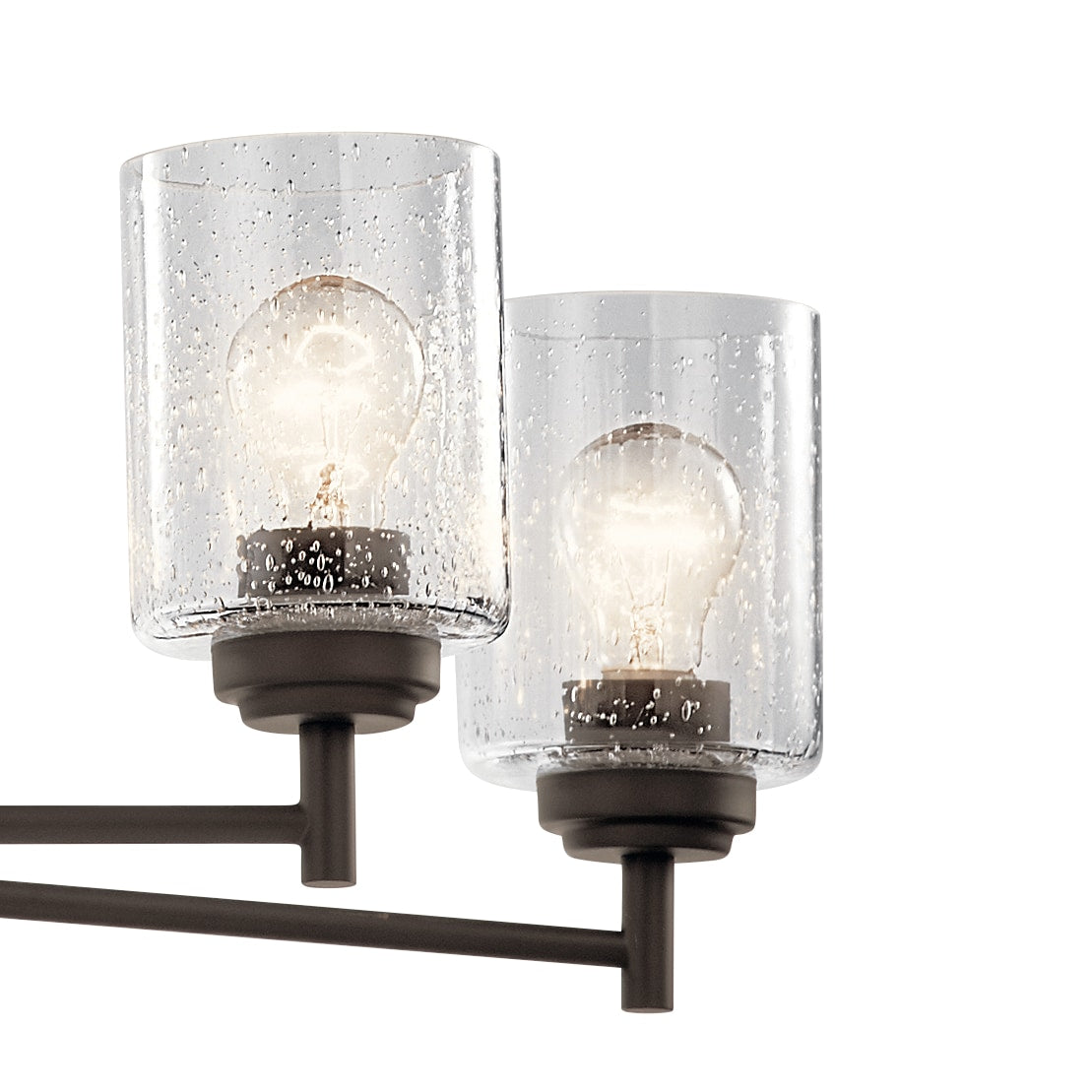 Kichler Winslow 8-Light Distressed Bronze Modern/Contemporary Chandelier