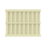 Freedom Birchdale 6-ft H x 8-ft W Sand Privacy Vinyl Fence Panel (Unassembled)