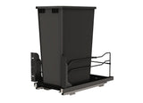 Rev-A-Shelf 35-Quart Plastic Soft-Close Pull-Out Trash Can – 53WC Series