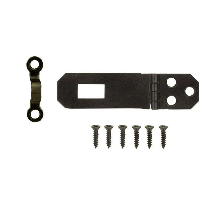 3/4 in. x 2-7/64 in. Oil-Rubbed Bronze Decorative Hasp