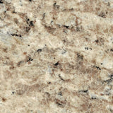 Transolid 37-in Giallo Ornamental Granite Single Sink Bathroom Vanity Top with 4-in Backsplash