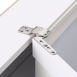 Project Source 24.25-in x 24-in Surface Mount White Mirrored Medicine Cabinet