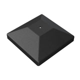 Simpson Strong-Tie 4-in x 4-in Outdoor Accents Composite Plastic, Black Composite Deck Post Cap