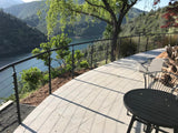 DOLLE 4-1/4-in x 36-in Prova Anthracite Aluminum Round Deck Baluster