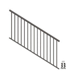Freedom VersaRail Winchester 6-ft x 36-in Matte Bronze Aluminum Deck Stair Rail Kit