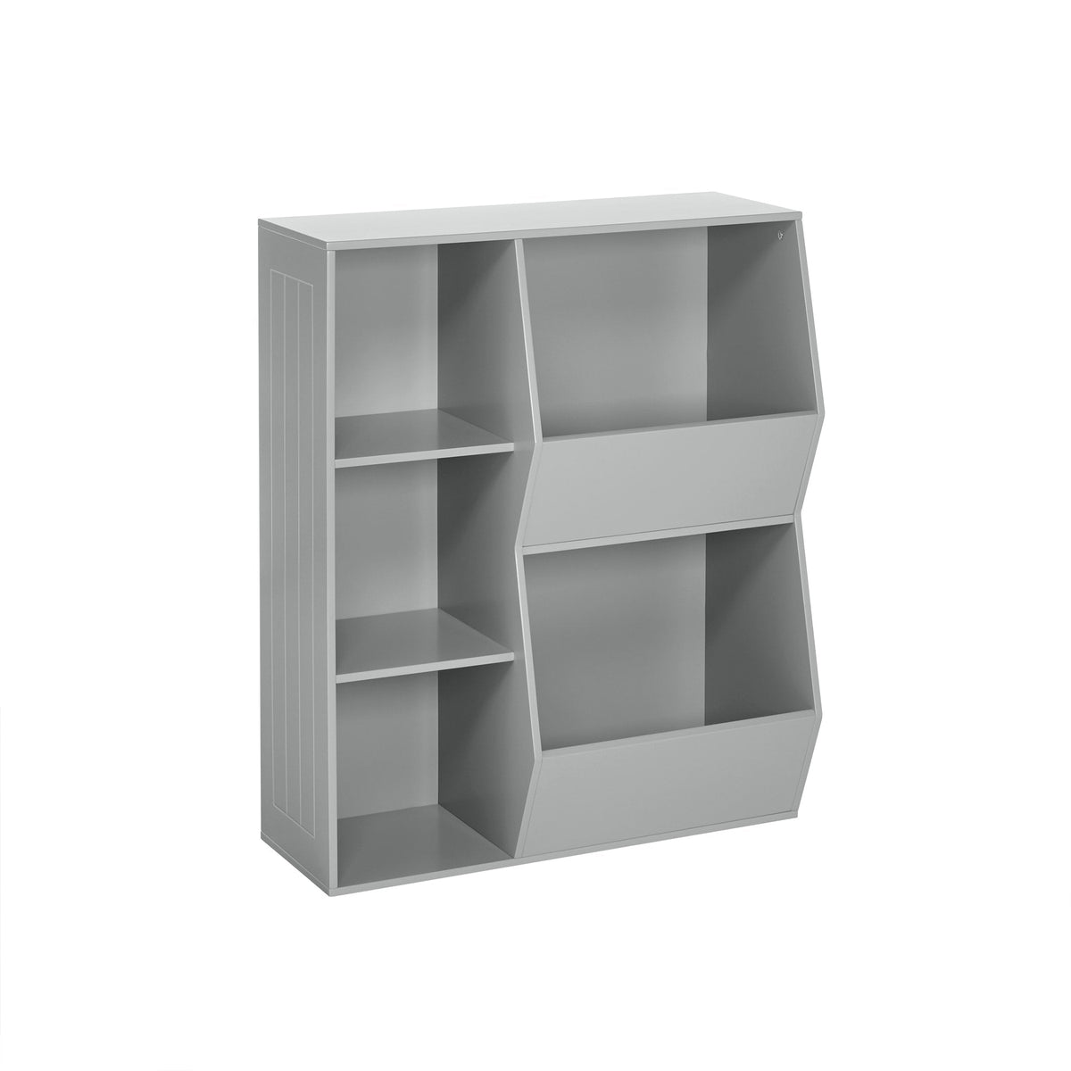 RiverRidge Gray Kids Bookcase (30.13-in W x 36.69-in H x 13.75-in D)