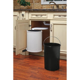 Rev-A-Shelf 15 Liter Pivot-Out Waste Container, White