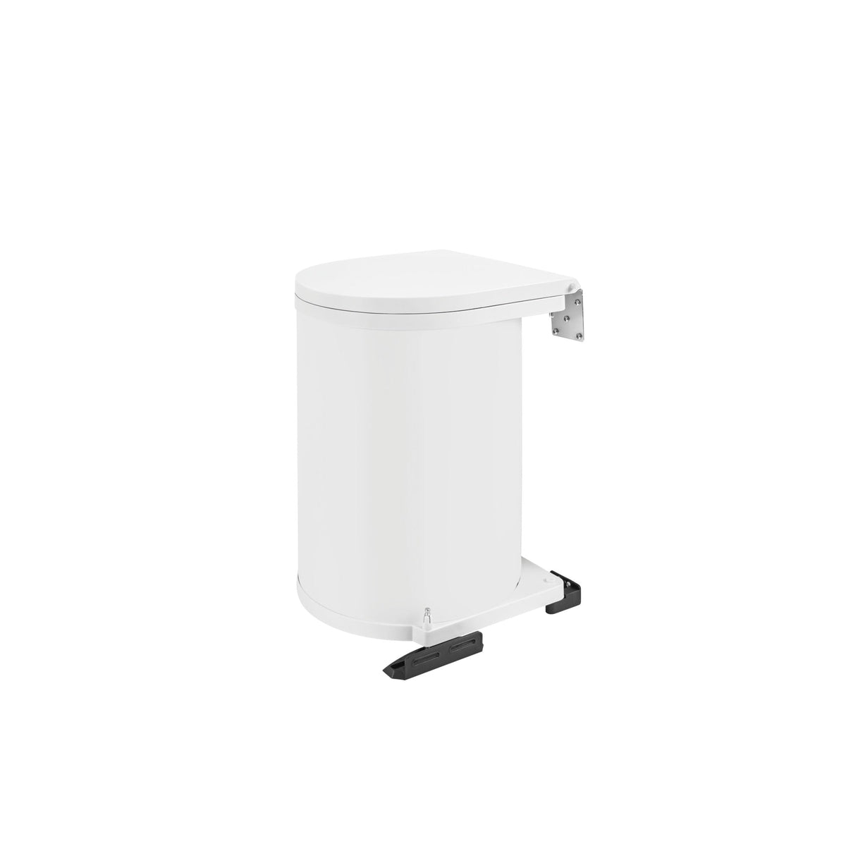 Rev-A-Shelf 15 Liter Pivot-Out Waste Container, White