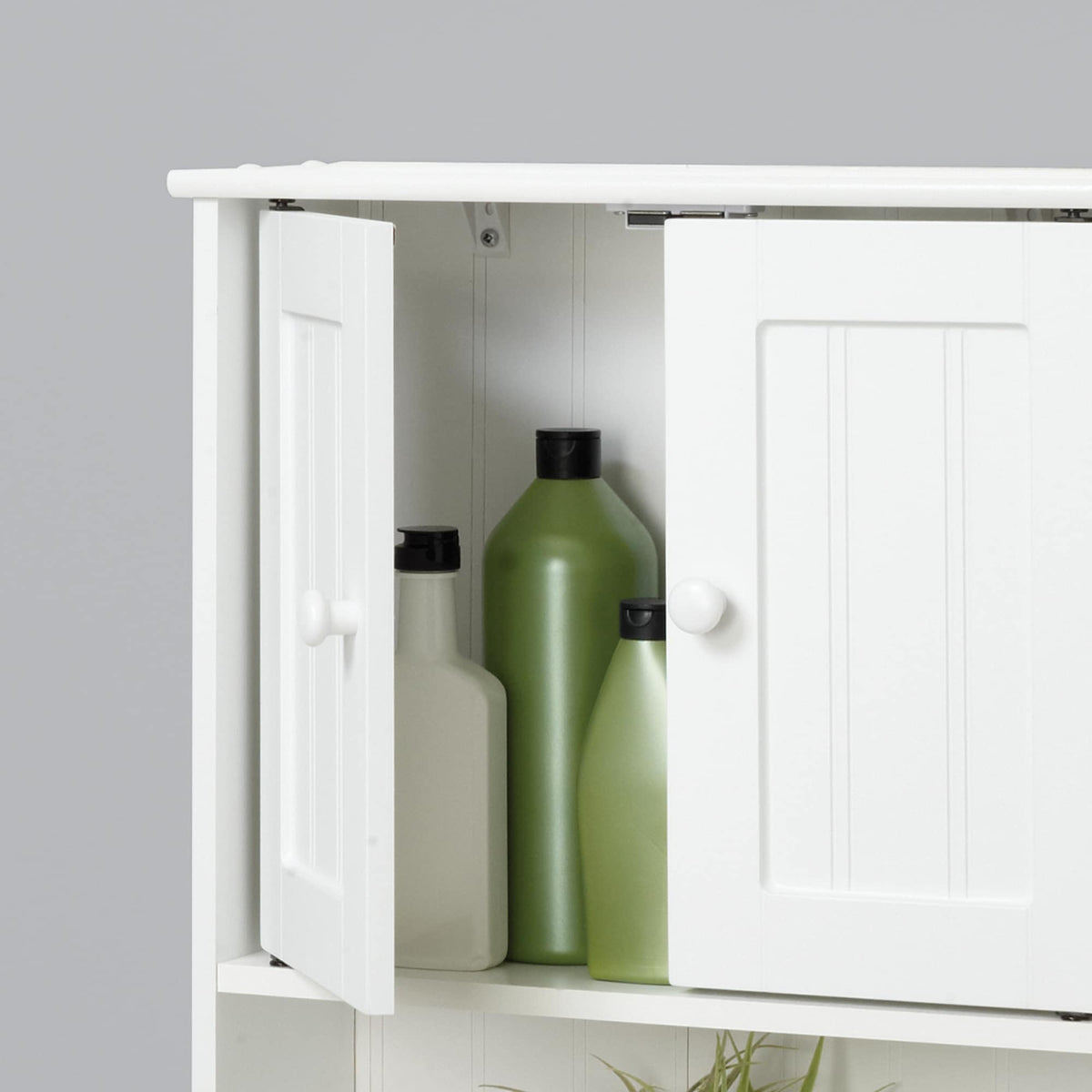 Zenith Cottage 19.19-in x 25.63-in x 5.75-in White Bathroom Wall Cabinet