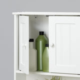 Zenith Cottage 19.19-in x 25.63-in x 5.75-in White Bathroom Wall Cabinet