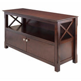 Winsome Wood Xola Transitional Cappuccino Tv Cabinet