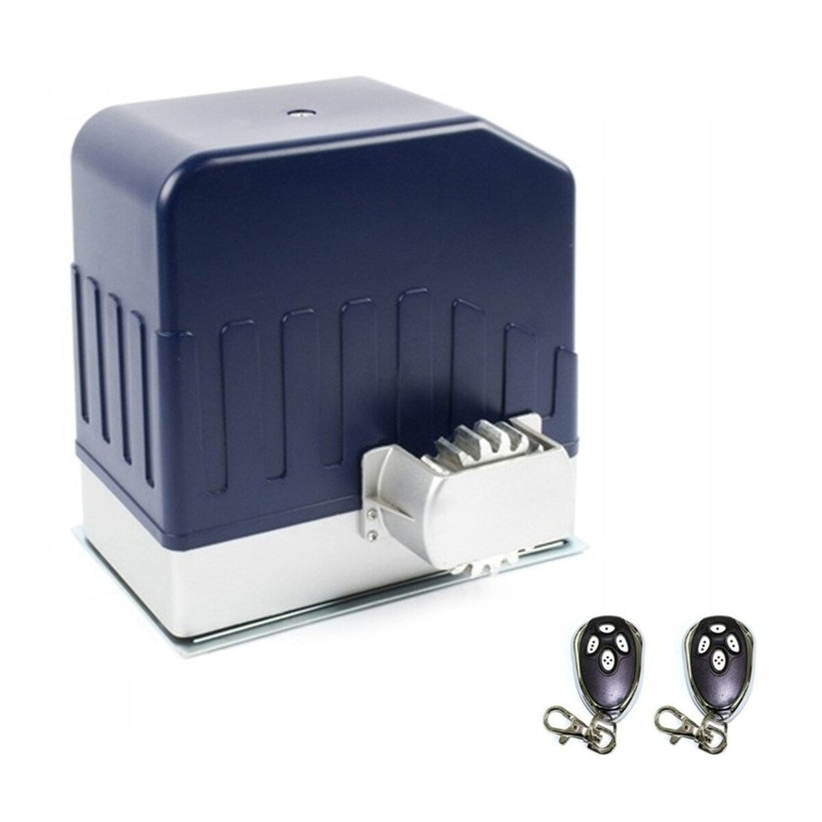 ALEKO 55-ft Slide Universal Battery Driveway Gate Opener Kit (Solar Compatible)
