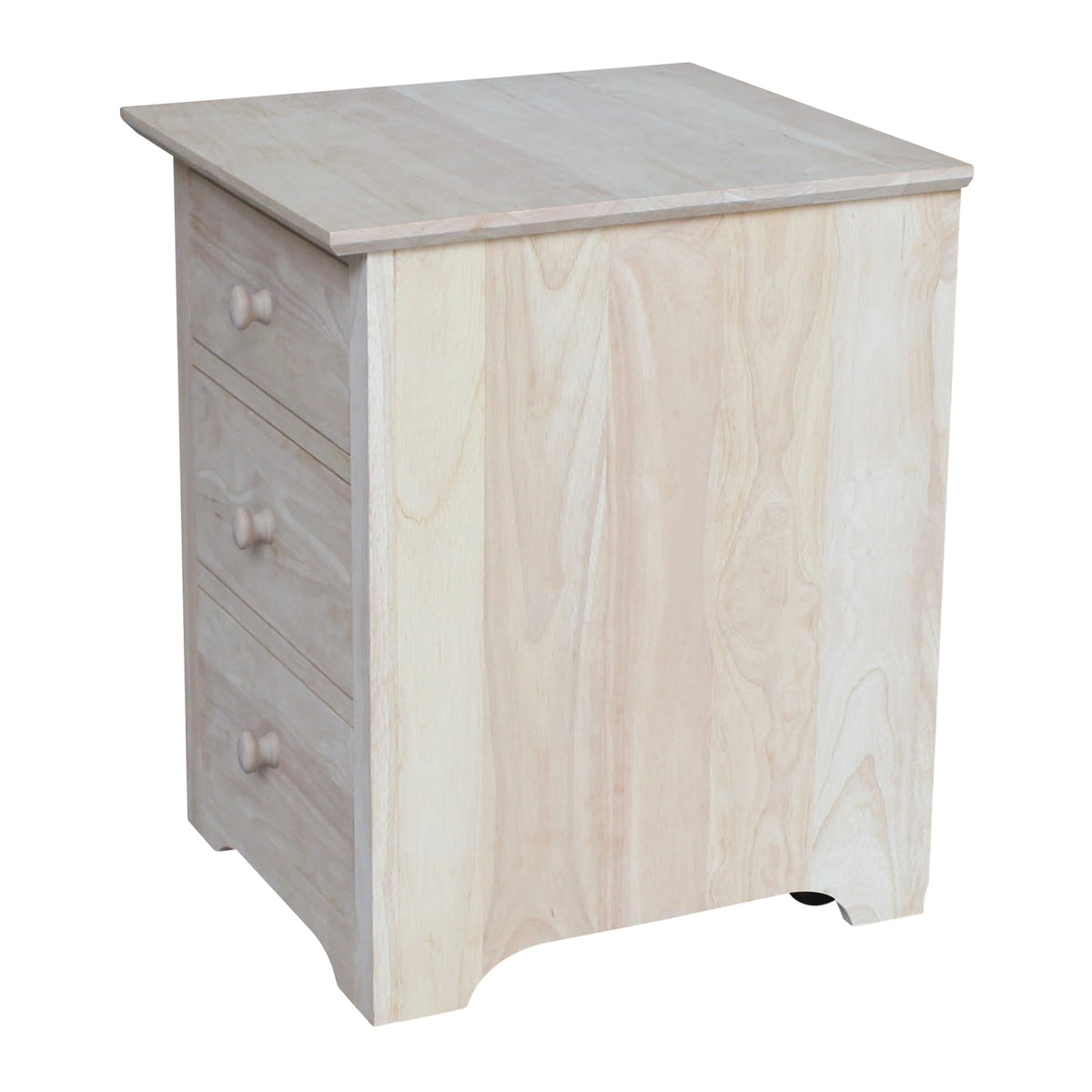 International Concepts Unfinished 2-Drawer 18.1-in File Cabinet
