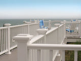 TimberTech Classic Composite Trademark 5.-ft L x 3.5-in W x 2.-in H White Composite Deck Rail