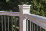 TimberTech Classic Composite RadianceRail White Composite Deck Rail Kit