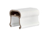 TimberTech Classic Composite RadianceRail White Composite Deck Rail Kit