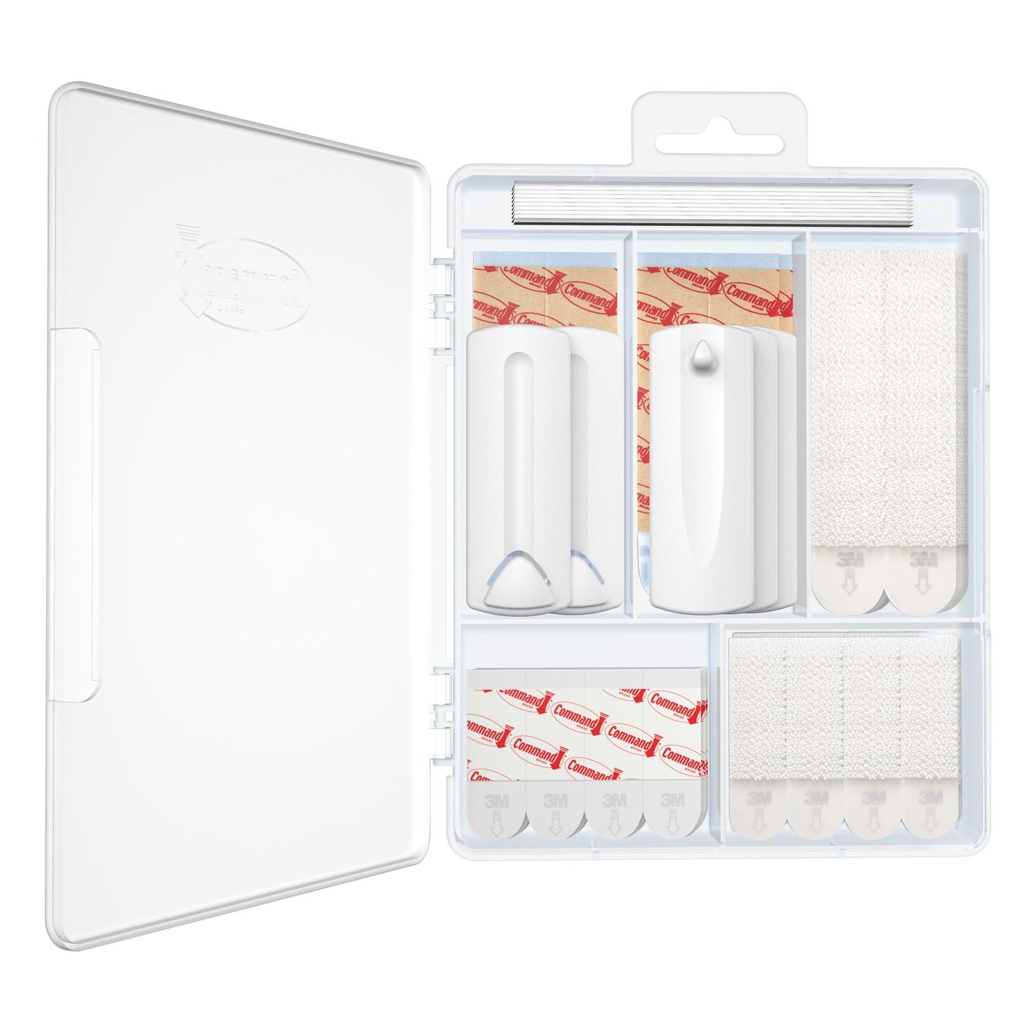 3M Command White Assorted Picture Hanging Kit, 5 lb Capacity, 38-Piece