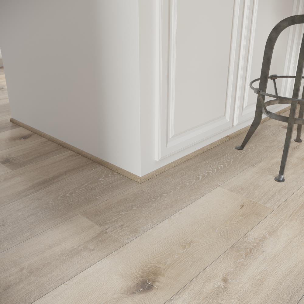 CALI Aged Hickory 0.7-in x 72.83-in Vinyl Floor Quarter Round