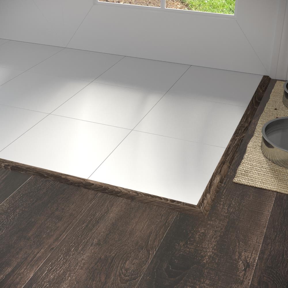 CALI Shadowed Oak 1.31-in x 72.83-in Vinyl Floor Reducer
