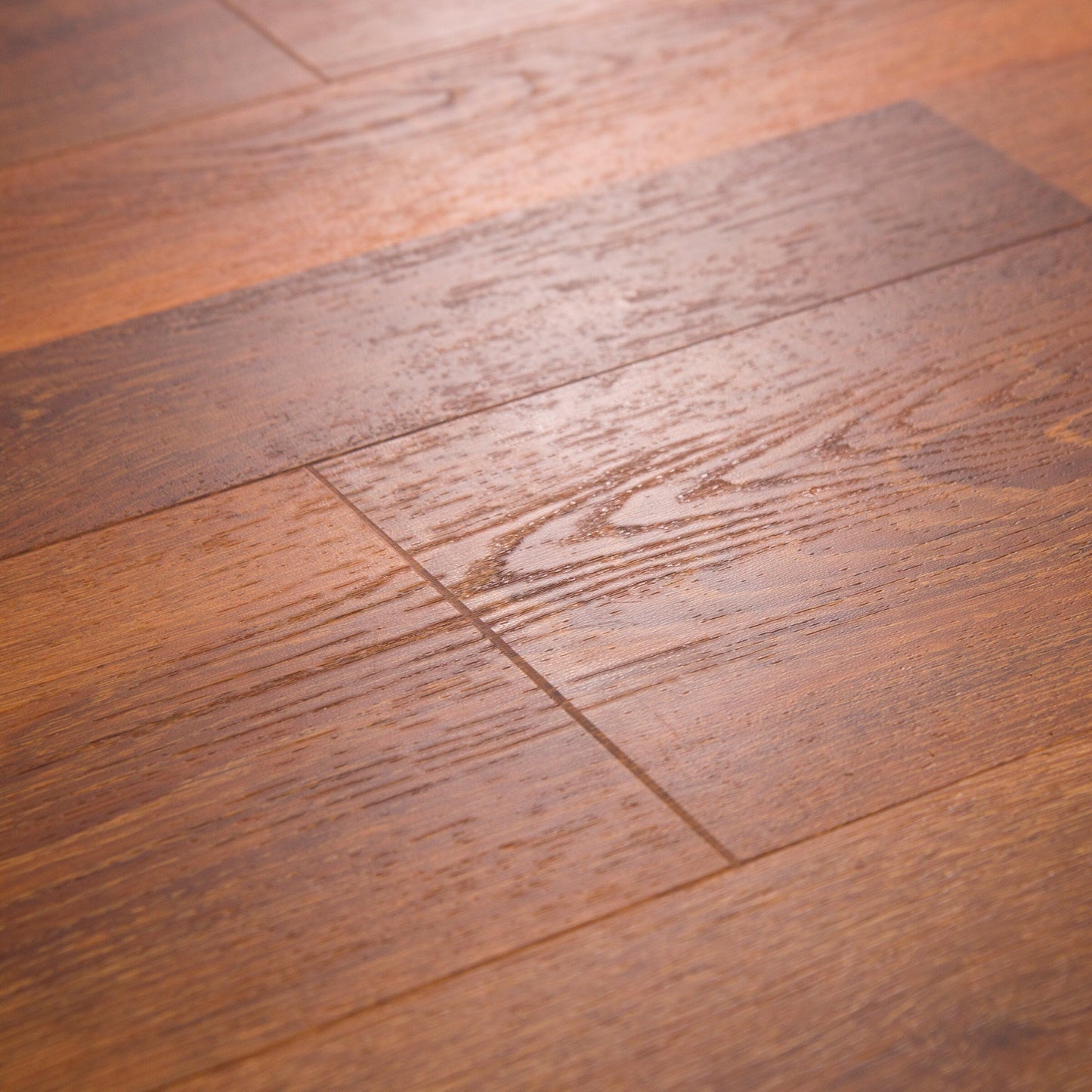 CALI Vinyl Pro Classic Saddlewood 7-in W x 48-in L x 5.5-mm Waterproof Interlocking Luxury Vinyl Plank Flooring (23.77-sq ft/Carton)