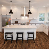 CALI Pro Classic Walnut Creek 5.5-mm x 7-in W x 48-in L Waterproof Interlocking Luxury Vinyl Plank Flooring (23.77-sq ft/case)