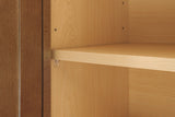 Diamond NOW Weyburn 18-in W x 84-in H x 23.75-in D Saddle Door Pantry Stock Cabinet