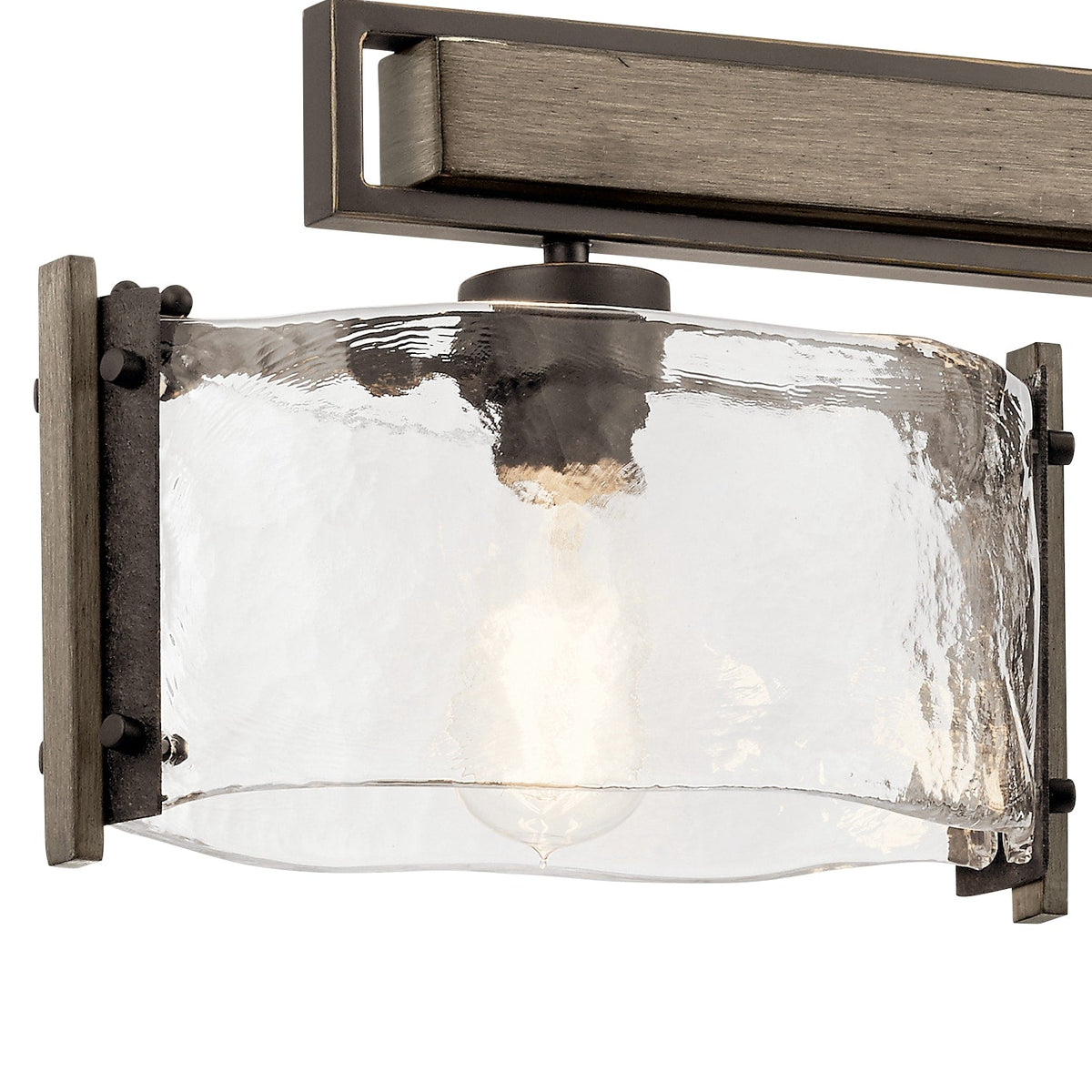 Kichler Aberdeen 3-Light Bronze Farmhouse Chandelier