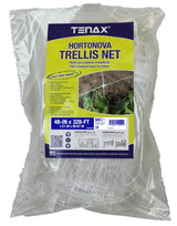 Tenax Hortonova Trellis Net 4-ft x 328-ft White Plastic Safety Netting for Multi-purpose Use