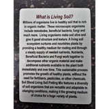 Soil Blend Living Soil Potting Mix Concentrated Blend of Earthworm Castings, Coconut Coir and Perlite Makes 28 Qt. - Super Arbor