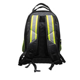 Tradesman Pro 14-3/8 in. High-Visibility Tool Bag Backpack, Black and Gray - Super Arbor