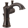 Delta Valdosta Venetian Bronze 1‑Handle Single Hole/4‑in Centerset WaterSense Bathroom Sink Faucet with Drain
