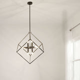 Kichler Cartone 8-Light Bronze Modern/Contemporary Chandelier
