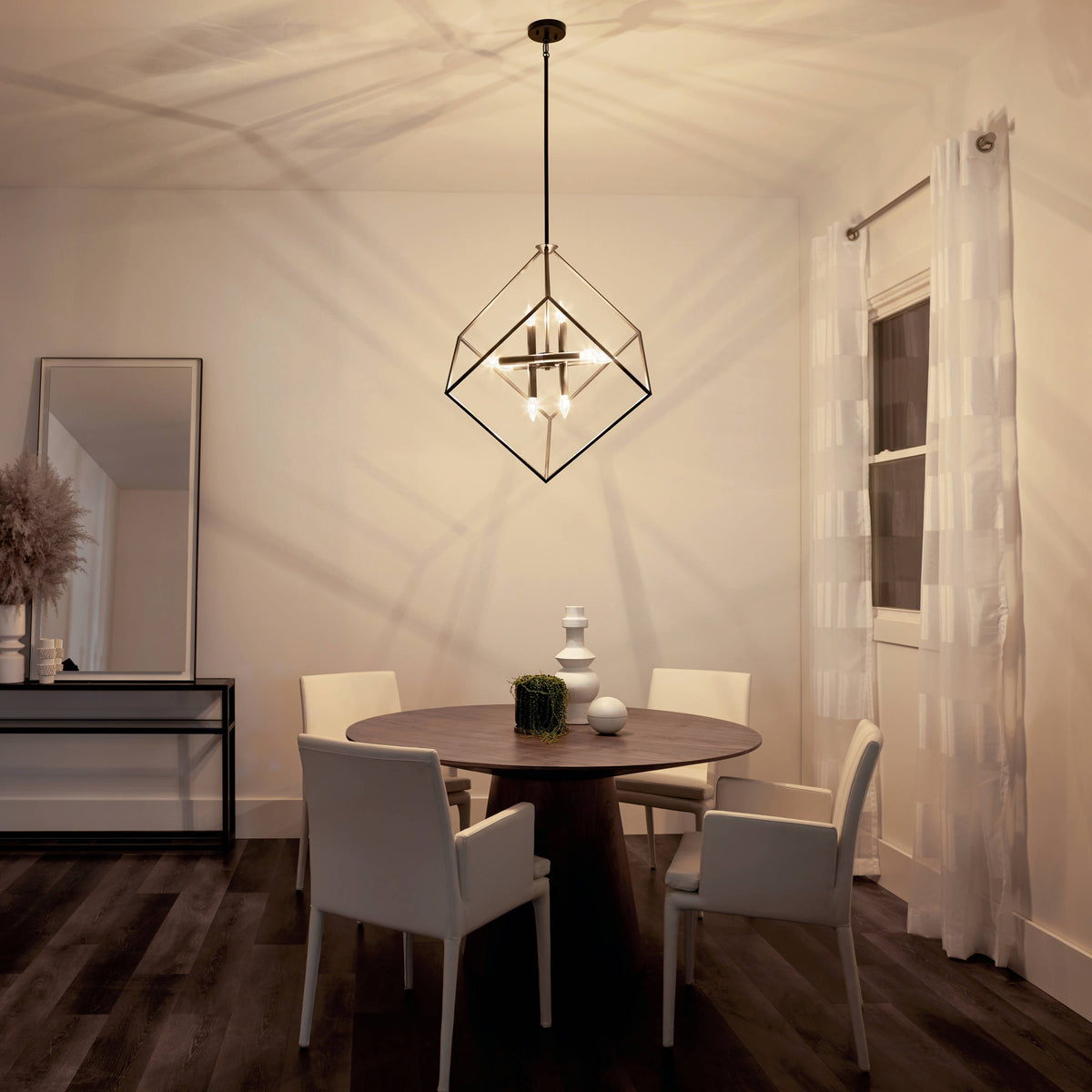 Kichler Cartone 8-Light Bronze Modern/Contemporary Chandelier