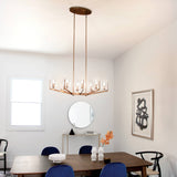 Kichler Nye 8-Light Brushed Transitional Chandelier