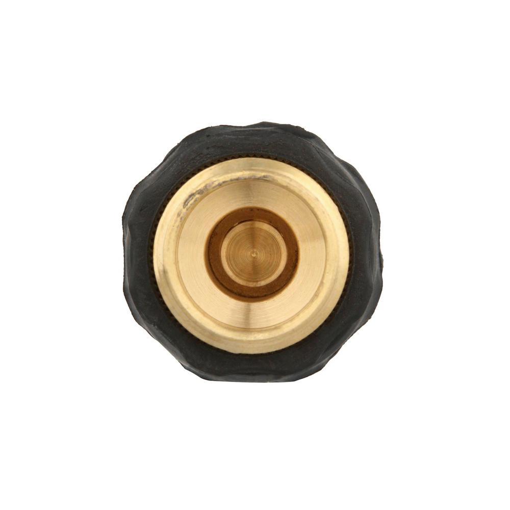 Quick Hose Connect Brass with Auto Shut-Off - Super Arbor