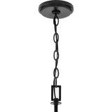 Progress Lighting Winslett 5-Light Matte Black Coastal Chandelier
