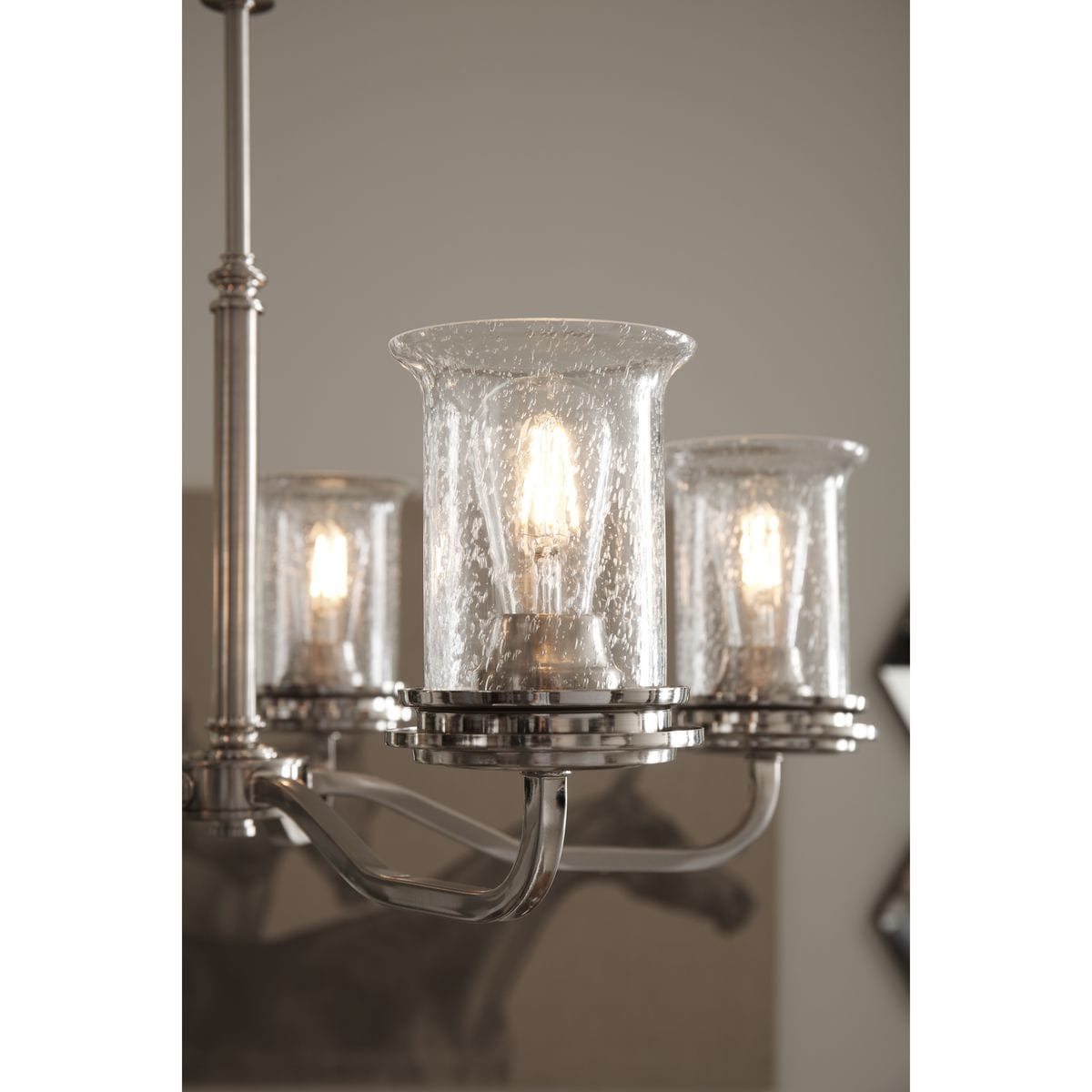 Progress Lighting Winslett 5-Light Brushed Nickel Coastal Chandelier