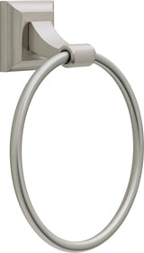Delta Bellamy 3‑Piece SpotShield Brushed Nickel Decorative Bathroom Hardware Set (18–24 in Towel Bar, Toilet Paper Holder, Towel Ring)