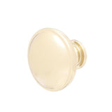 Domed 1-1/4 in. Champagne Classic Round Cabinet Knob (25-Pack)