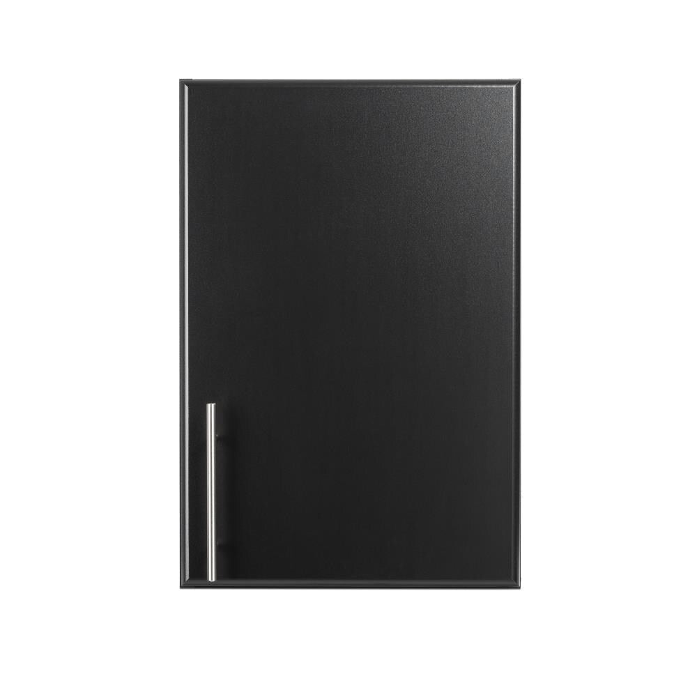 Prepac Elite 16-in W x 24-in H Wood Composite Black Wall-mount Utility Storage Cabinet